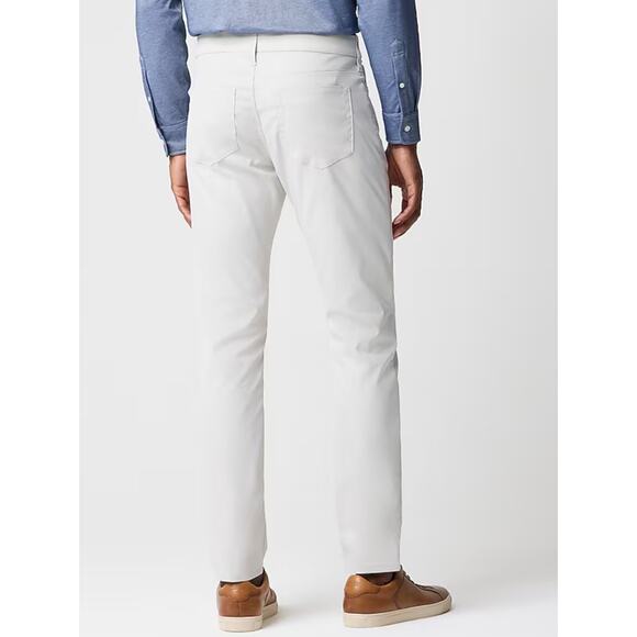 NWT J.Crew Slim Fit Five Pocket Tech Pant In Stone Size 31x30 - Picture 2 of 8